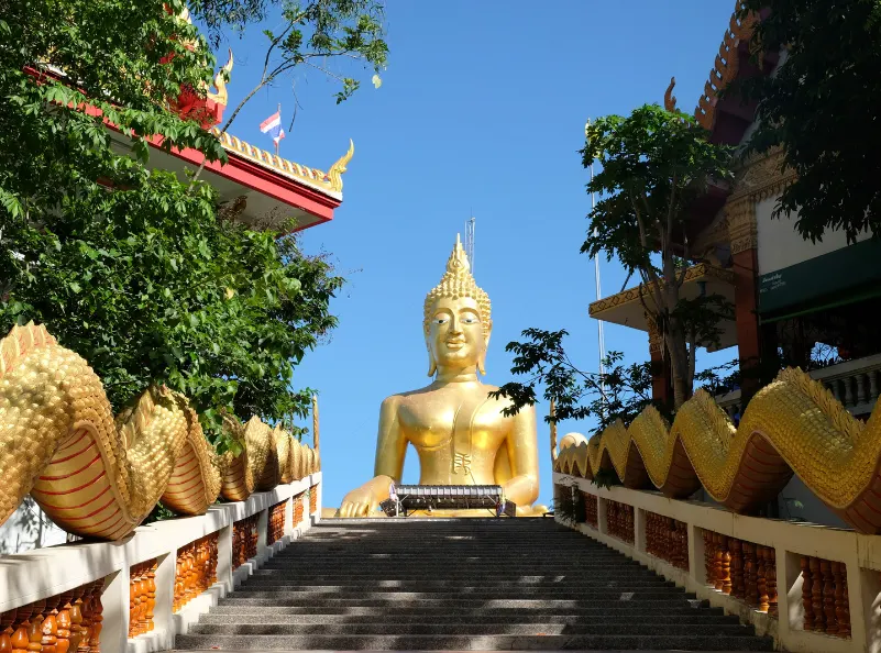 Colline de Bouddha à Pattaya