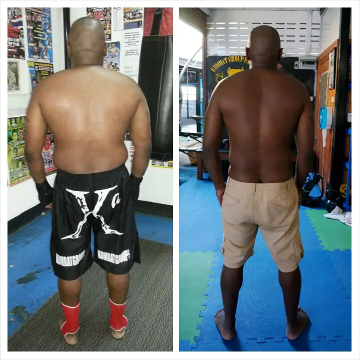 Darnell from the USA before and after results