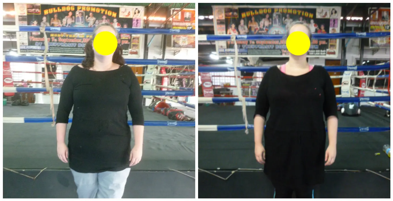 Elena from Russia, results before and after