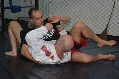 Grappling class for Marco Corapi