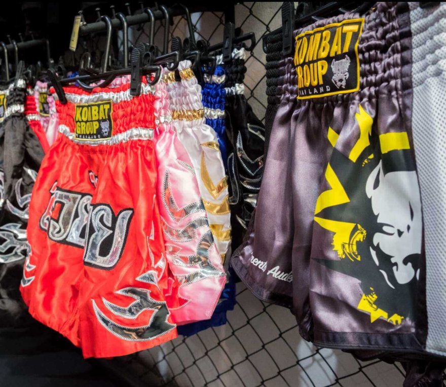 Pantaloncini da Muay Thai venduti nel nostro Negozio
