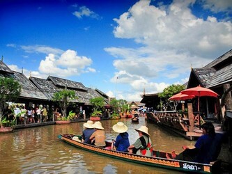 Le marché flottant